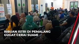 Ribuan Istri Gugat Cerai Suami Gegara Faktor Ekonomi | OneNews Update