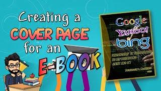 How to create a cover page for an E book