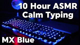 10 Hours Typing | Cherry MX Blue Mechanical Keyboard | Gaming Keyboard ASMR