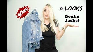 Denim Jacket Looks // 4 maneras de combinar tu chaqueta de Jean!!