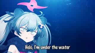 michiru is under the water (blue archive)