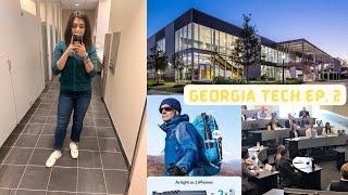 SAW THIS @ GT CAMPUS | Lost my car | Ep. 2 | Georgia Tech MBA Student Day in my Life #georgiatech