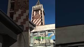 the Clock tower on Piazza Square, Batumi #batumi #walking #siteseeing #travel