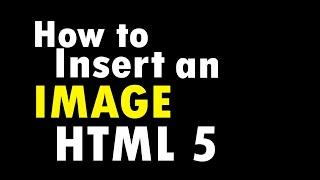 How to Insert an Image into website using HTML 5 Visual Studio Code Tutorial