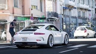 BREAKING: 4x Porsche 911R test drives in Monaco (2x US spec. 2x EU spec.)