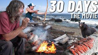 30 Day Survival Challenge: Vancouver Island - THE MOVIE