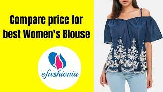 Compare price for Best Women's Blouses before buy | efashionia