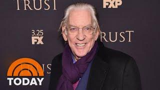 Tributes pour in for actor Donald Sutherland, who died at 88