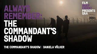 Always Remember October: The Commandant’s Shadow Q&A