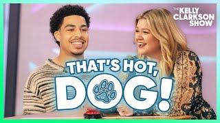 Kelly Clarkson Tests Marcus Scribner's Dog Breed Knowledge In Trivia Game
