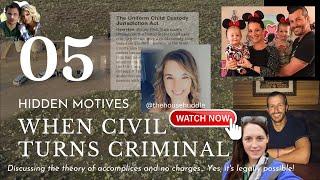 Hidden Motives Part 5: When Civil turns Criminal #chriswatts #shanannwatts #truecrime #family