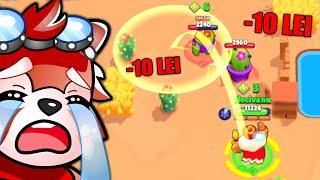 SUPER = 10 LEI in BRAWL STARS! M-a Saracit Episodul Asta...