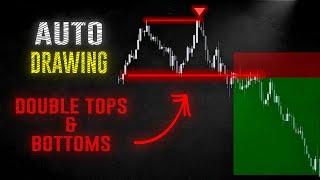 This indicator draws Double Top and Double Bottom patterns automatically