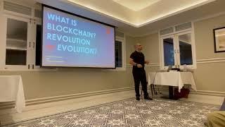 What is Blockchain...Revolution or Evolution...? Speech by K0815O in 2023 / Bangkok