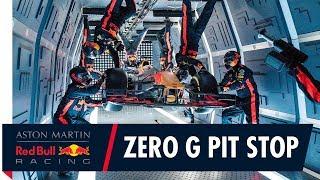 Taking an F1 Pit Stop to a whole new level! | Aston Martin Red Bull Racing's Zero Gravity Pit Stop