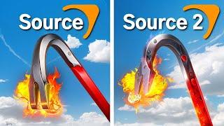 Source vs. New Source 2 - Physics Comparison
