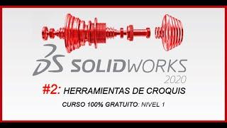 🟦 SOLIDWORKS GRATUITO: #2 Herramientas de Croquis