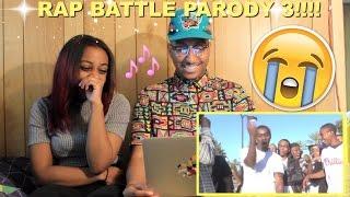 Couple Reacts : RAP BATTLE PART 3: Chunk Dirty Vs. SupaHot Fire & Mute Spittah REACTION!!