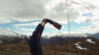 Lower takeoff over Aurland in strong wind May 7th 2010