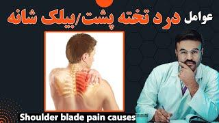 عوامل درد تخته پشت یا بیلک شانه| دکتور قیس نیکزاد