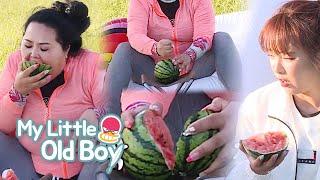 Jin Young & Sun Young~ Shall We Eat Some Watermelon~? [My Little Old Boy Ep 146]