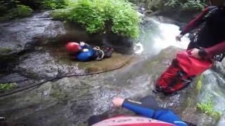 Canyoning-Tour /  Ötztal - Untere Auerklamm