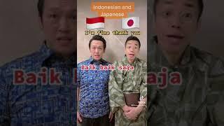 Salam bahasa Indonesia dan Jepang. #Shorts