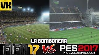 FIFA 17 VS PES 2017 STADIUM COMPARISON: La Bombonera (Boca Juniors) #6