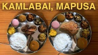 Kamlabai seafood restaurant, Mapusa, North Goa, May 2024