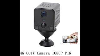 CCTV Camera Security Sim PIR Night Vision 4G LTE Card Slot With Cloud 2 Way Audio 2600mAh (2022)