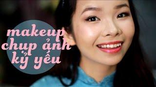 Makeup Áo Dài/ Chụp Ảnh Kỷ Yếu | Loveat1stshine