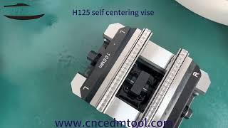 HPEDM 5 axis self centering vise Jaw width 125mm