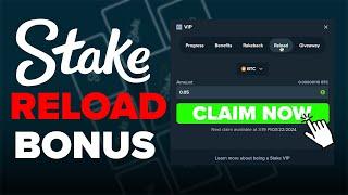 HOW TO CLAIM STAKE RELOAD BONUS 2024! (FREE $21)