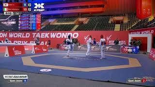 324 Quarter final Men  58kg KOR PARK T J  ITA DELL'AQUILA V