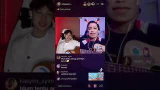 Abang wan and afiq syahmi live on tiktok . #afiqsyahmi