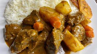JAMAICAN STYLE CURRY BEEF EASY & DELICIOUS RECIPE