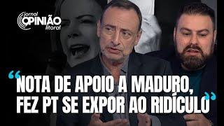 PT FAZ NOTA APOIANDO MADURO | INOVAÇÃO NO AGRONEGÓCIO | LIBERDADE DE EXPRESSÃO x REGULAÇÃO DAS REDES