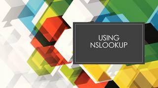 Using NSLOOKUP to troubleshoot DNS issues | DNS Tutorials