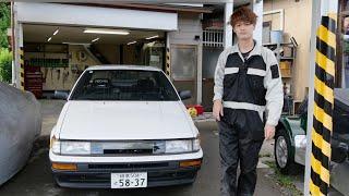 【AE86】とよちゃんに愛車紹介してもらった