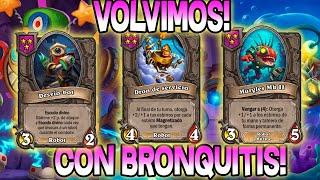 Volvimos! Mecas! Bronquitis! Hearthstone campos de batalla battlegrounds en español