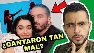 MARIA BECERRA y J BALVIN EN VIVO | ¿Un desastre? | GRAMMYS 2022 | QUÉ MÁS PUES