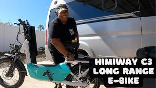 Himiway C3 Long Range E-Bike | Unboxing and Review | Oceanside Bike Tour | My Van Life