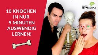 Anatomie lernen: Knochen und Fachbegriffe blitzschnell merken! - mit dem Gedächtnis-Weltrekordhalter