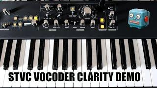 Testing the clarity and VOCODER sounds with the Waldorf STVC -  (Yes Talking)