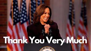 Kamala Harris FULL Speech after Election Thanking Her Supporters