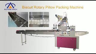 AutomPack 250B CE approval automatic cake/ biscuit/ egg roll wrapping packing machine with tray