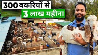 ऐसा शानदार बकरी फार्म नहीं देखा होगा | Goat farming A to Z जानकारी