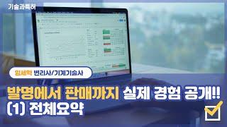 특허로 돈 버는 법 - 직접실시(1) 생활발명 개인발명 발명에서 판매까지 과정(특허 제품 개발 제품화 상품화 과정 설명) - 임세혁변리사 기계기술사
