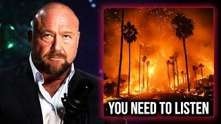 5 Mins Ago: Alex Jones LEAKED The Whole Secret About The California Fires...