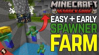 How Mob Spawner Farms Work (1.21) | Minecraft Bedrock Guide 1.21 Ep4